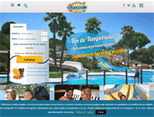 Tablet Screenshot of cartaya.aquopolis.es